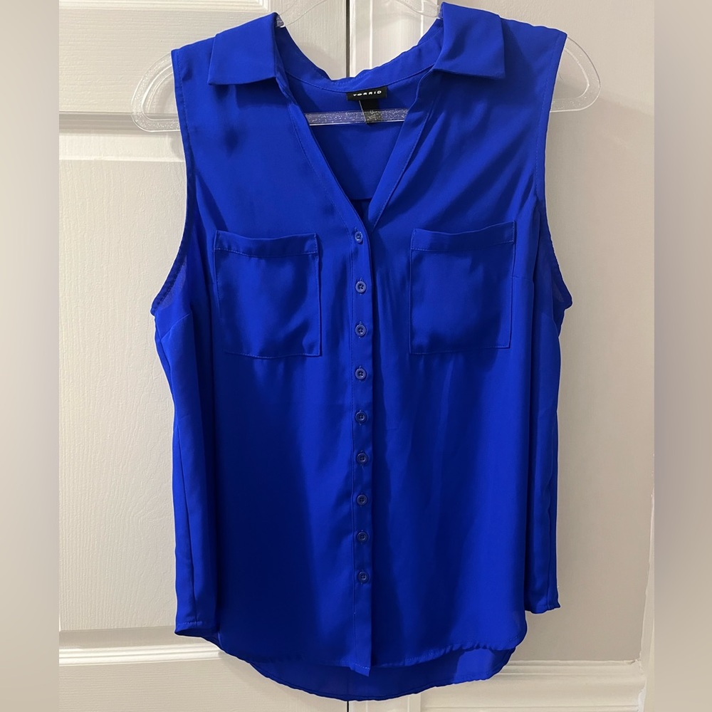 TORRID Madison Button Down Tank